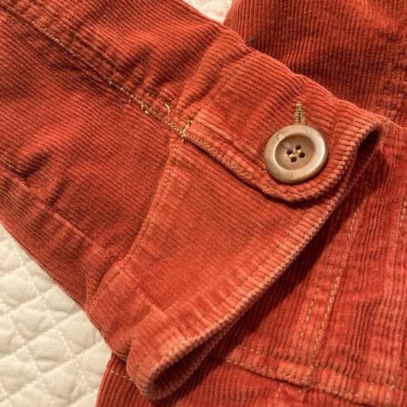 Tulle orange corduroy jacket - Picture 4 of 6